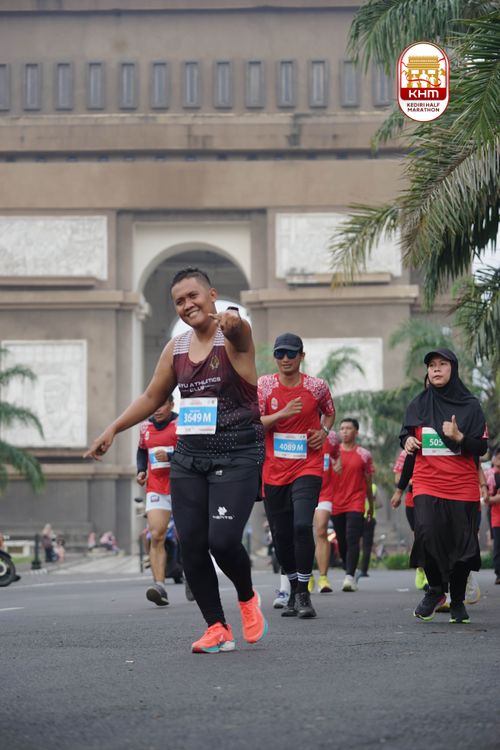 Race photo from Kediri Half Marathon 2025