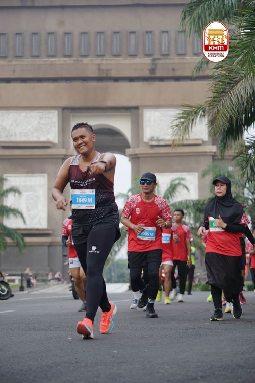 Race photo from Kediri Half Marathon 2025