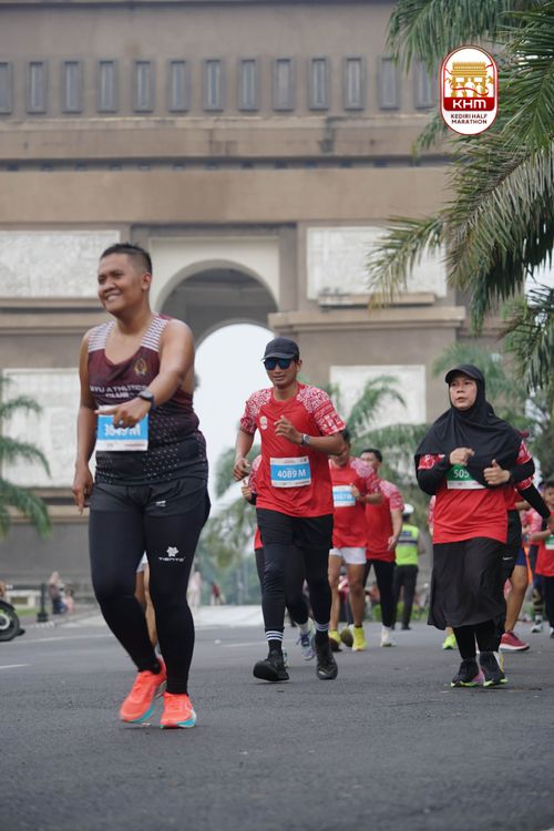 Race photo from Kediri Half Marathon 2025