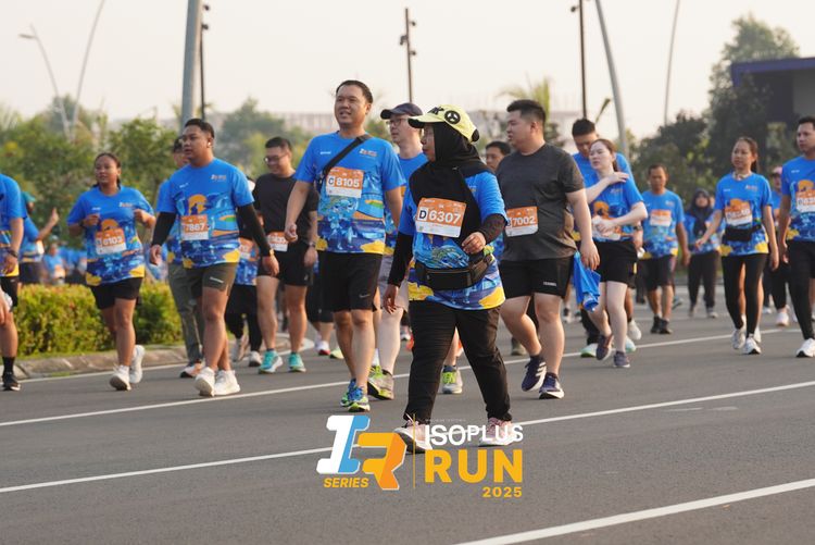 Race photo from ISOPLUS RUN 2025 - JAKARTA