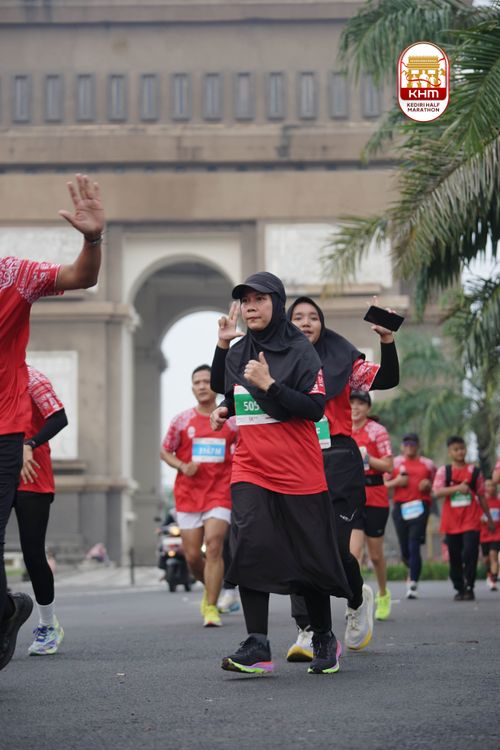 Race photo from Kediri Half Marathon 2025