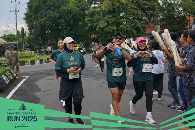 Race photo from Mangkunegaran Run 2025