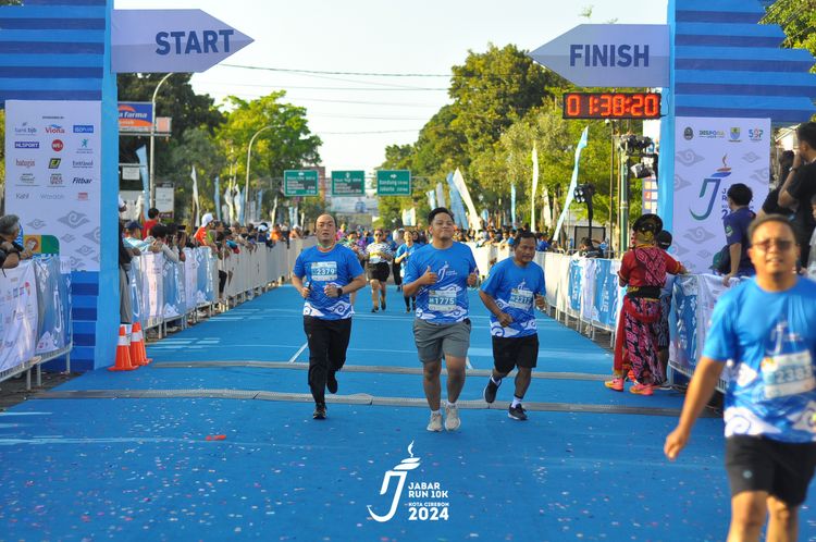 Race photo from Jabar Run 10K 2024