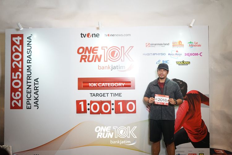 Race photo from ONE RUN 10 K
