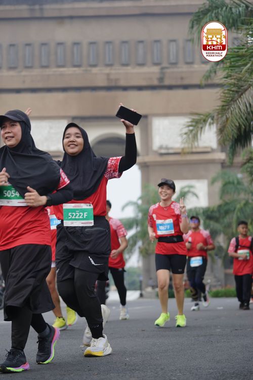 Race photo from Kediri Half Marathon 2025