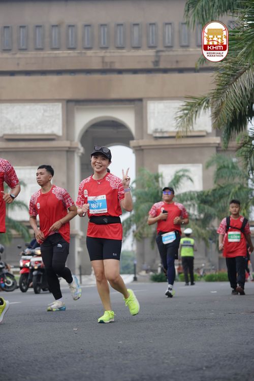 Race photo from Kediri Half Marathon 2025