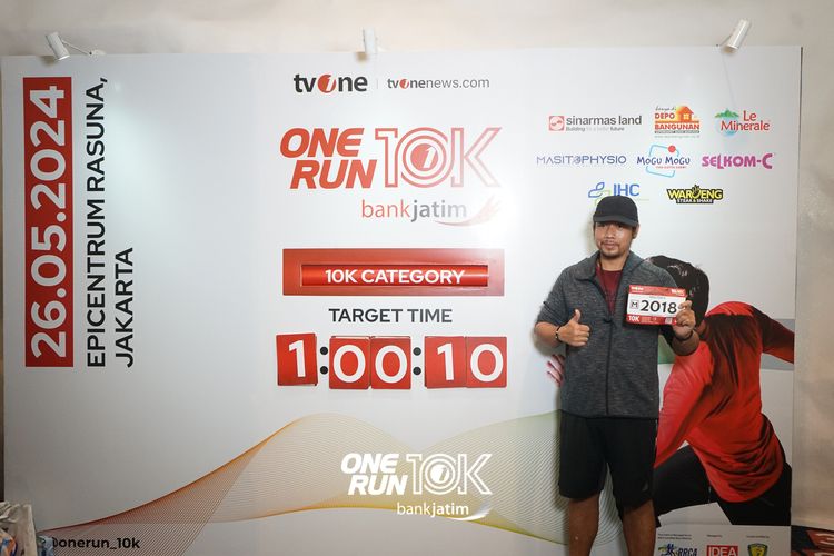 Race photo from ONE RUN 10 K