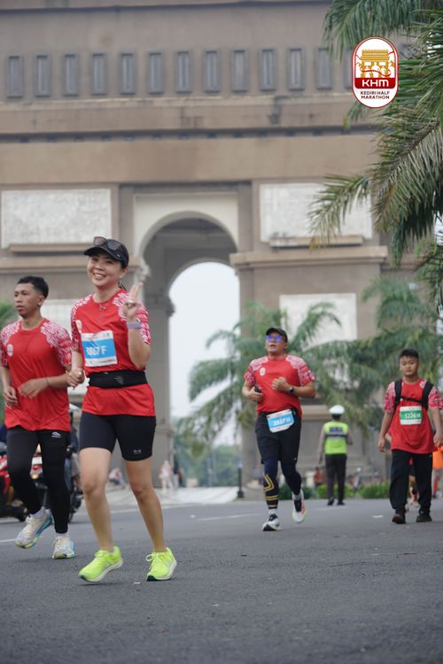 Race photo from Kediri Half Marathon 2025