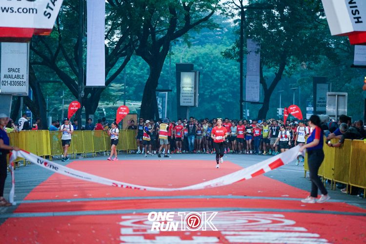 Race photo from ONE RUN 10K 2025