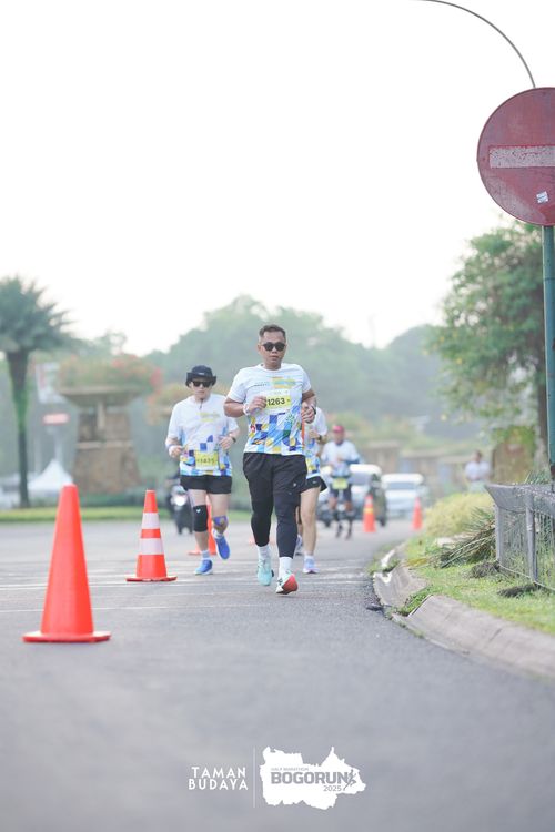 Race photo from Taman Budaya x BOGORUN 2025
