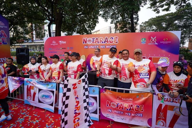 Race photo from NOTARACE 2025