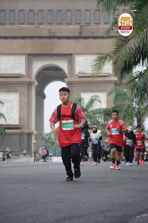 Race photo from Kediri Half Marathon 2025