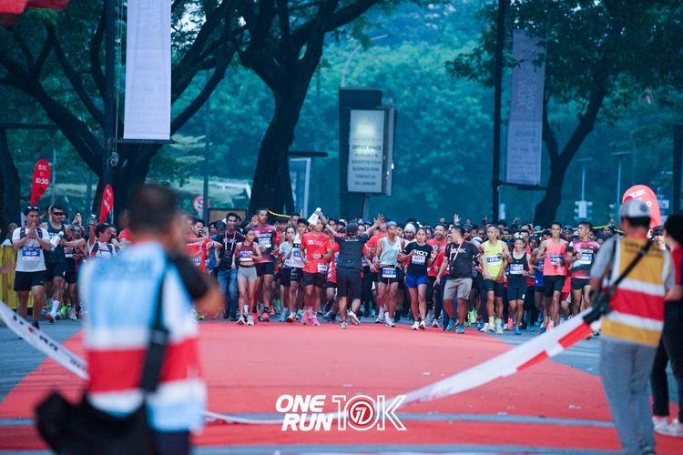 Race photo from ONE RUN 10K 2025
