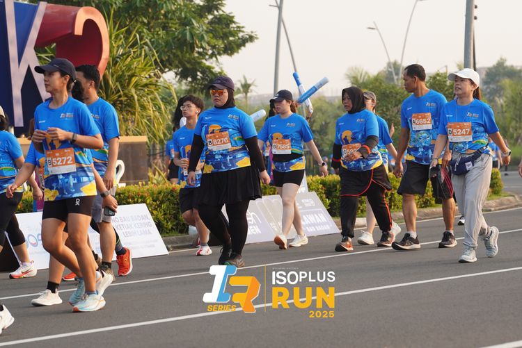 Race photo from ISOPLUS RUN 2025 - JAKARTA