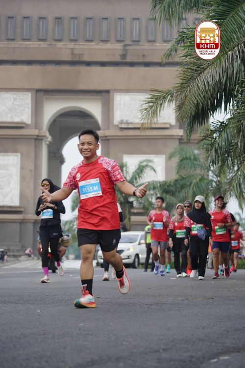 Race photo from Kediri Half Marathon 2025