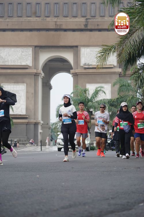 Race photo from Kediri Half Marathon 2025