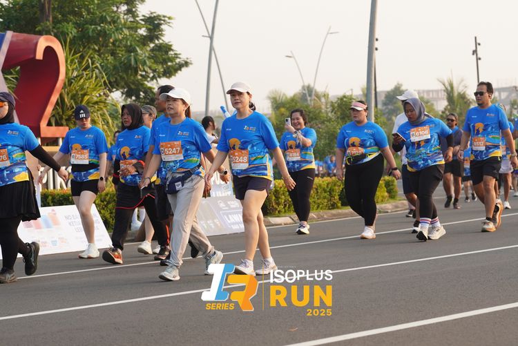 Race photo from ISOPLUS RUN 2025 - JAKARTA