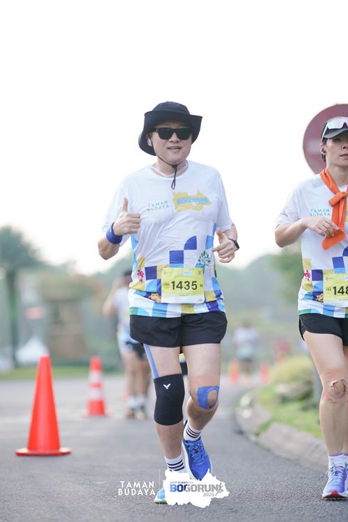 Race photo from Taman Budaya x BOGORUN 2025