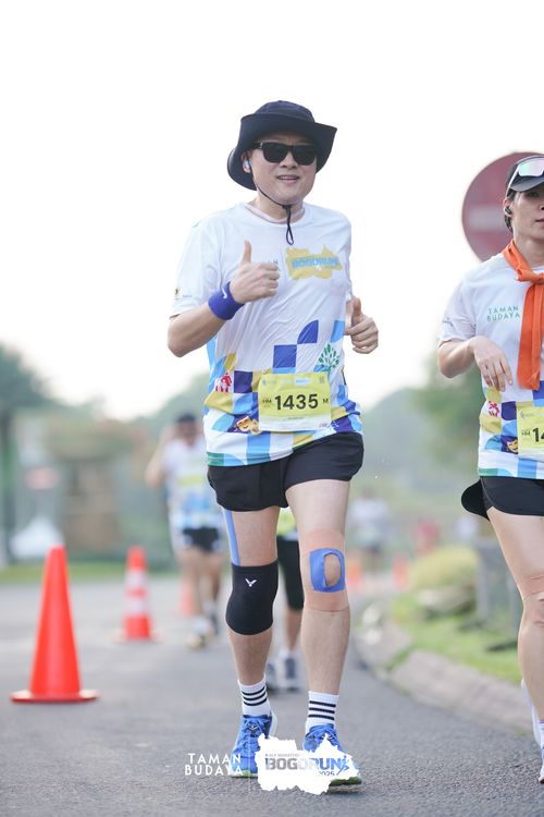 Race photo from Taman Budaya x BOGORUN 2025
