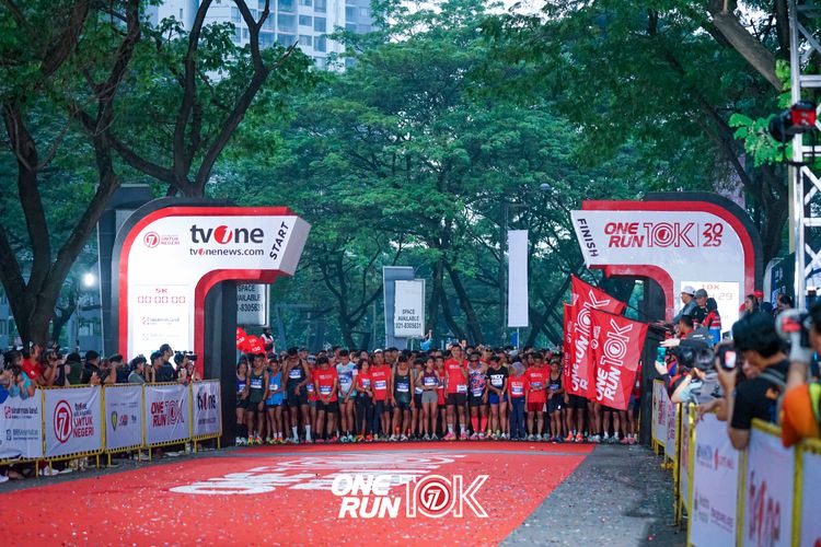 Race photo from ONE RUN 10K 2025