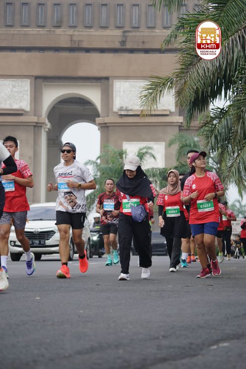 Race photo from Kediri Half Marathon 2025