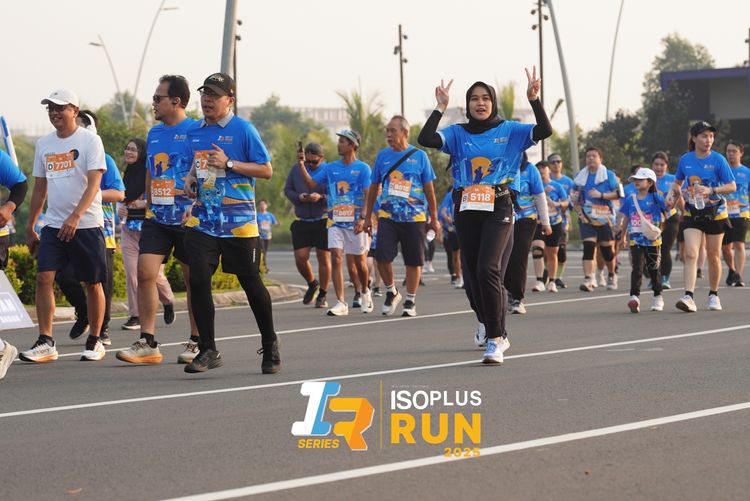 Race photo from ISOPLUS RUN 2025 - JAKARTA