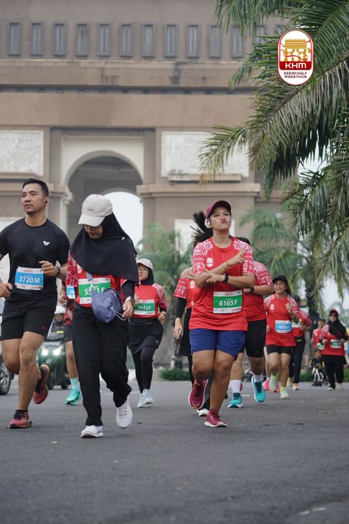 Race photo from Kediri Half Marathon 2025