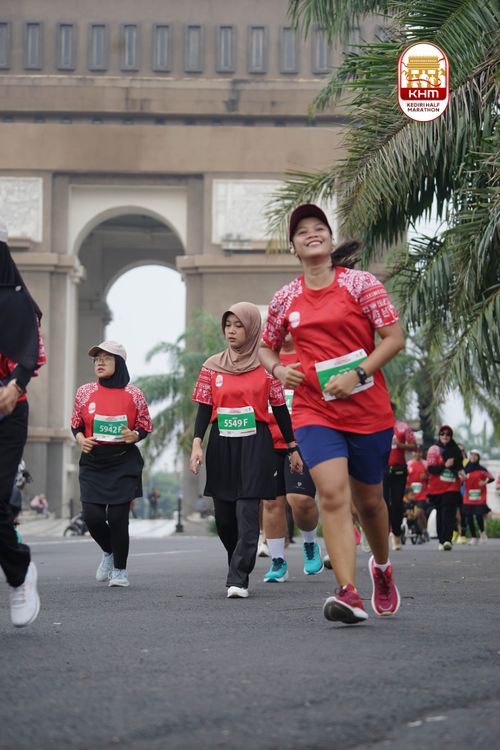 Race photo from Kediri Half Marathon 2025