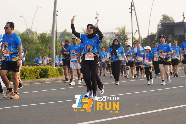 Race photo from ISOPLUS RUN 2025 - JAKARTA