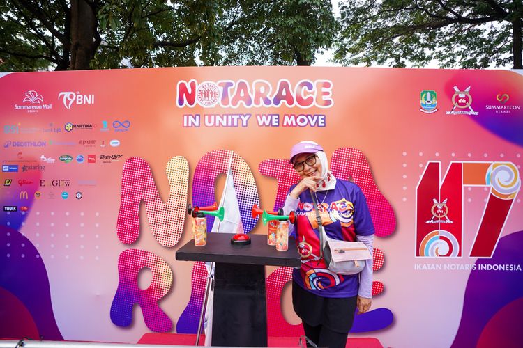 Race photo from NOTARACE 2025