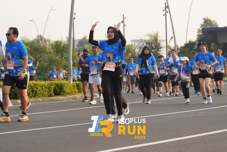 Race photo from ISOPLUS RUN 2025 - JAKARTA