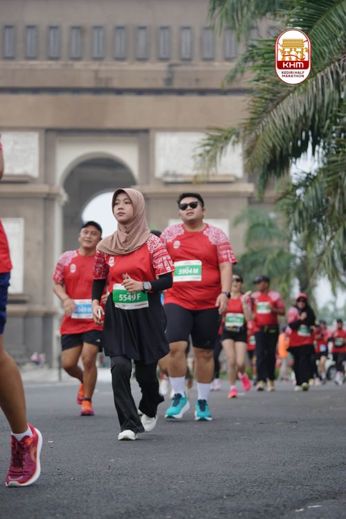 Race photo from Kediri Half Marathon 2025