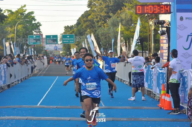 Race photo from Jabar Run 10K 2024