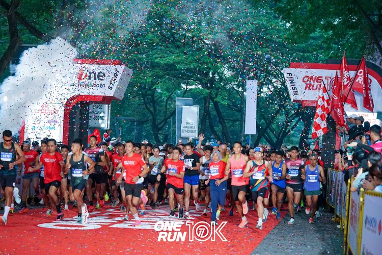 Race photo from ONE RUN 10K 2025