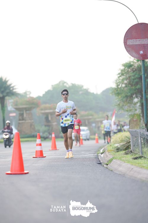 Race photo from Taman Budaya x BOGORUN 2025