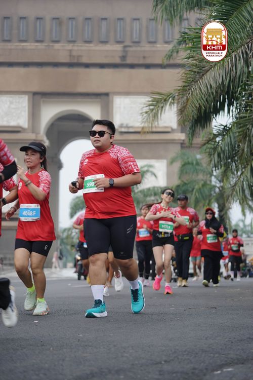 Race photo from Kediri Half Marathon 2025