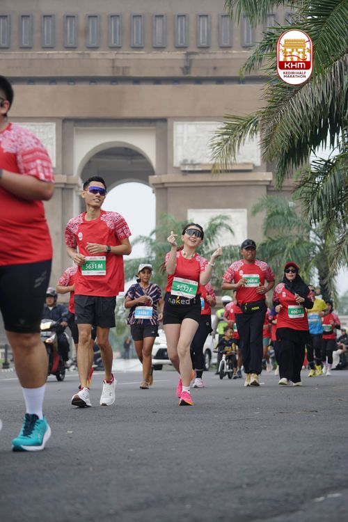 Race photo from Kediri Half Marathon 2025