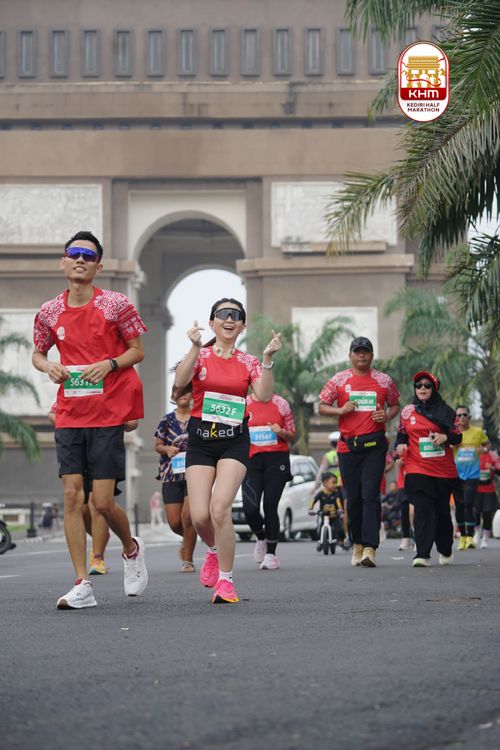 Race photo from Kediri Half Marathon 2025