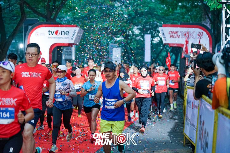 Race photo from ONE RUN 10K 2025