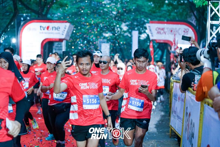 Race photo from ONE RUN 10K 2025