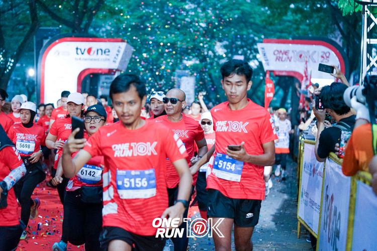 Race photo from ONE RUN 10K 2025