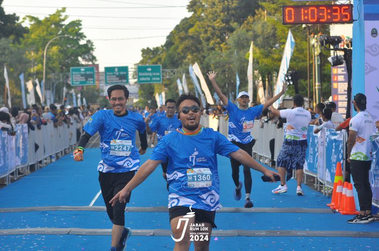 Race photo from Jabar Run 10K 2024
