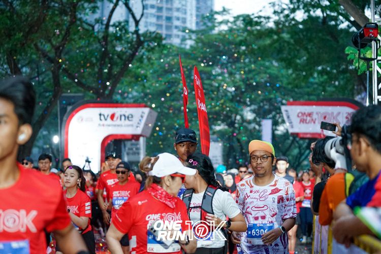 Race photo from ONE RUN 10K 2025