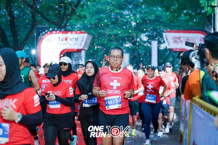 Race photo from ONE RUN 10K 2025