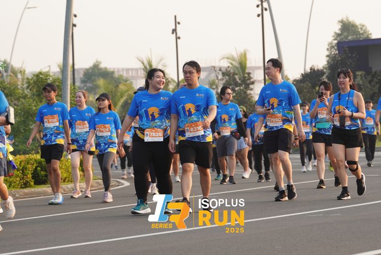 Race photo from ISOPLUS RUN 2025 - JAKARTA