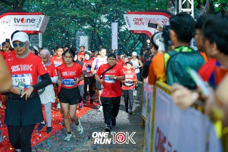 Race photo from ONE RUN 10K 2025