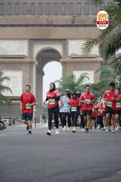 Race photo from Kediri Half Marathon 2025