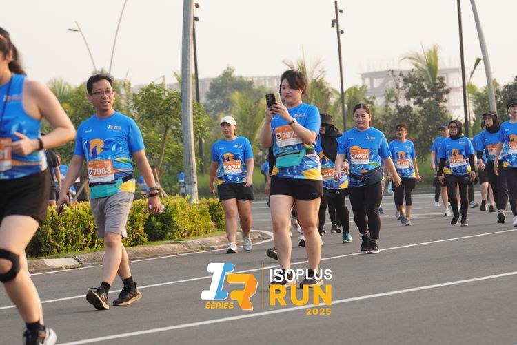 Race photo from ISOPLUS RUN 2025 - JAKARTA
