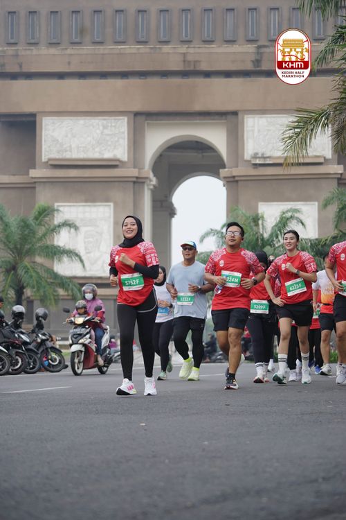 Race photo from Kediri Half Marathon 2025