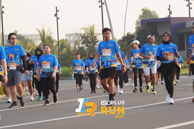 Race photo from ISOPLUS RUN 2025 - JAKARTA